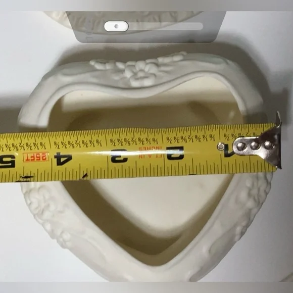 VINTAGE HUMMINGBIRD PORCELAIN BOX - Picture 16 of 16